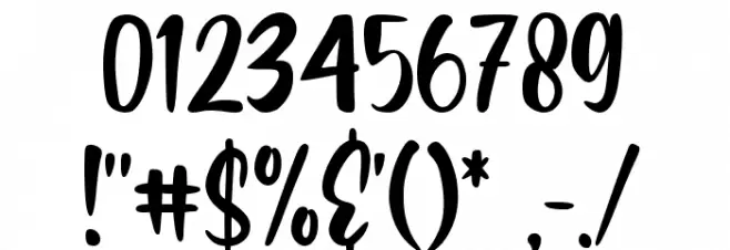 Lovely Kids Font OTHER CHARS