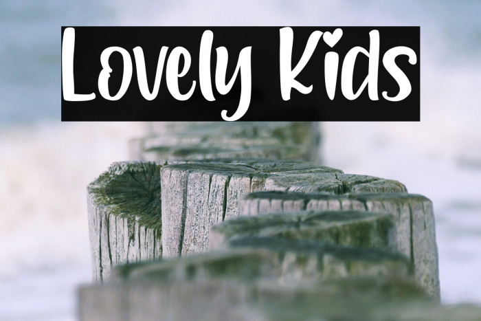 Lovely Kids Example 1