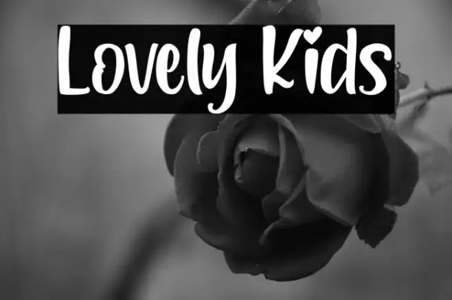 Lovely Kids Example 3