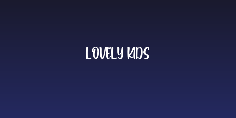 Lovely Kids Social Header