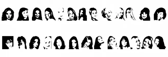 Lovely Ladies Caratteri MINUSCOLO