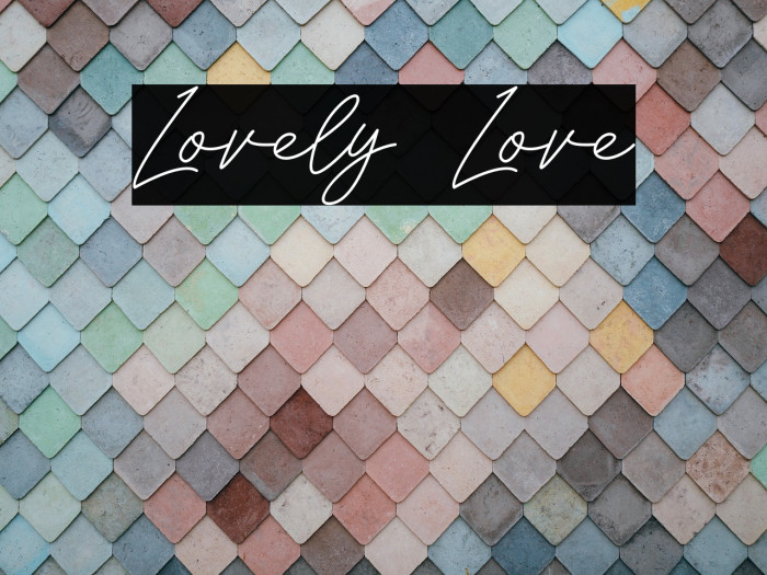 Lovely Love Example 1