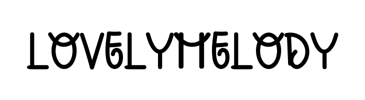 Lovely Melody  font caratteri gratis