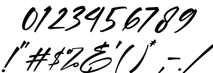 Lovely Miles Italic Font OTHER CHARS