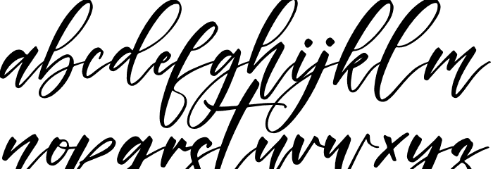 Lovely Miles Font LOWERCASE