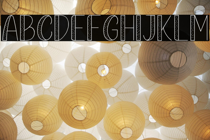 Lovely Orange Dot Example 1