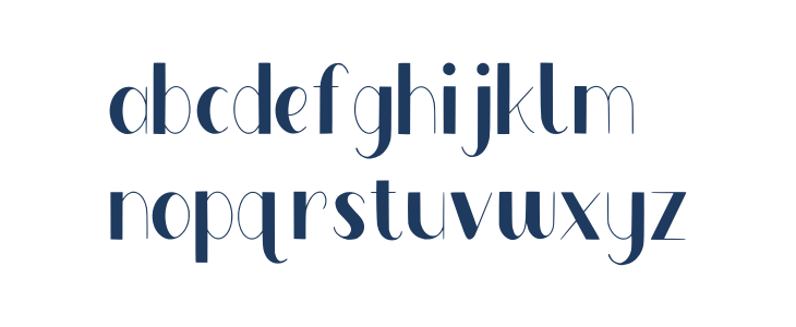 Lovely Orange Lowercase