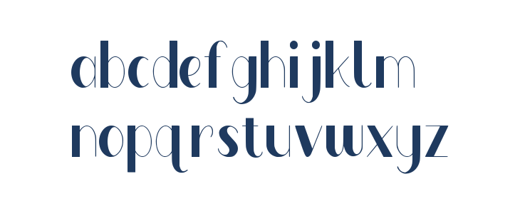 Lovely Orange Lowercase