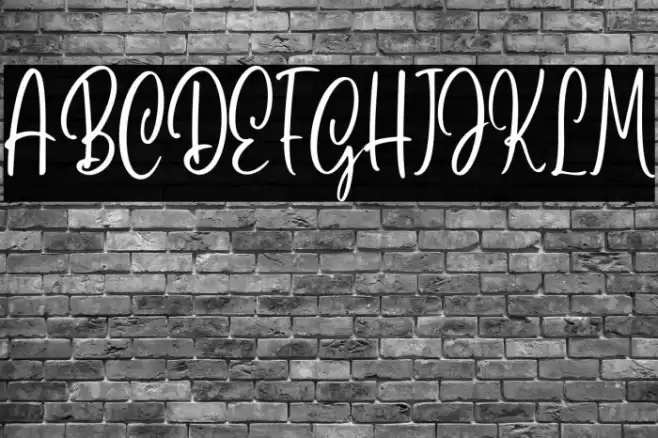 Lovely Personal Use Font examples