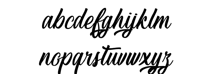 Lovely Quotes Font LOWERCASE