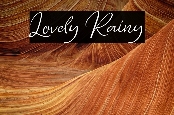 Lovely Rainy Example 2