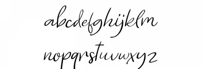 Lovely Rainy Schriftart Kleinbuchstaben
