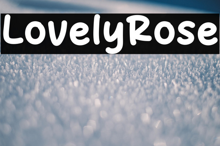 Lovely Rose Example 2