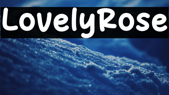 Lovely Rose Example 3