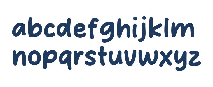 Lovely Rose Lowercase