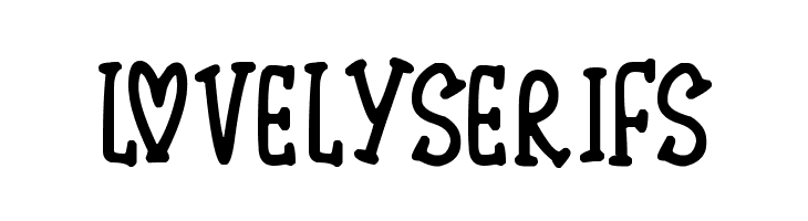 Lovely Serifs  Descarca Fonturi Gratis