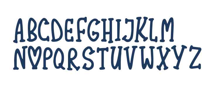 Lovely Serifs Lowercase