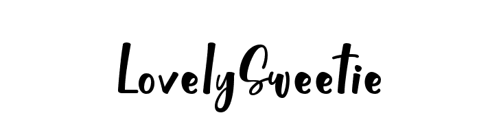 Lovely Sweetie  Скачать бесплатные шрифты