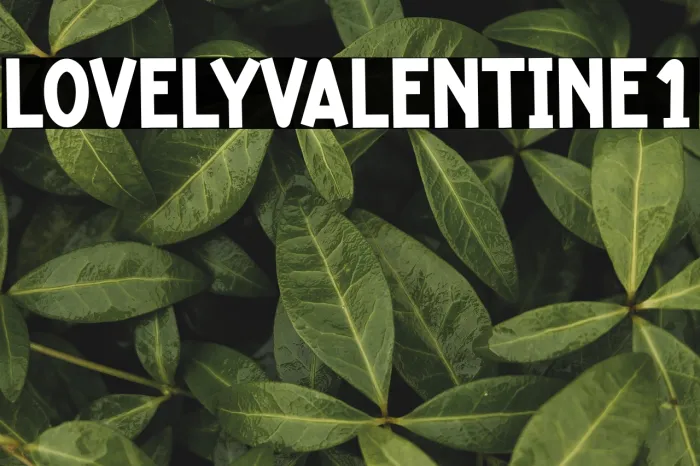 Lovely Valentine1 Example 3