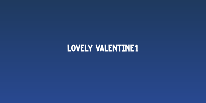 Lovely Valentine1 Social Header