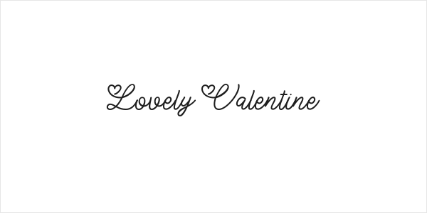 Lovely Valentine Logo