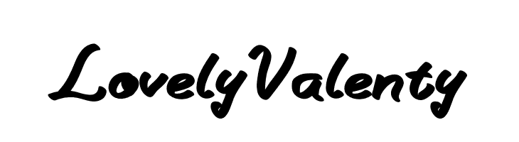 Lovely Valenty  font caratteri gratis
