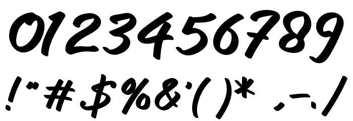 Lovely Valenty Font OTHER CHARS