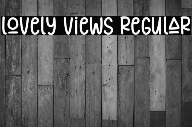 Lovely Views Regular Example 1