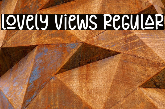 Lovely Views Regular Example 2