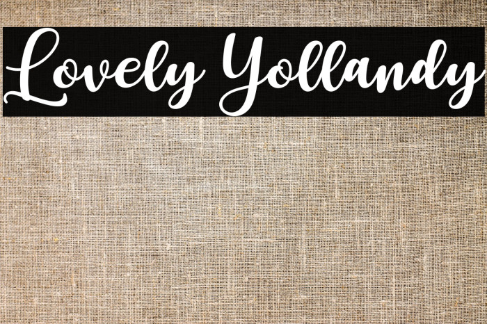 Lovely Yollandy Example 2