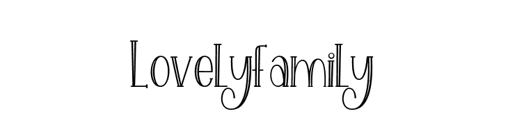 Lovely family  Fuentes Gratis Descargar