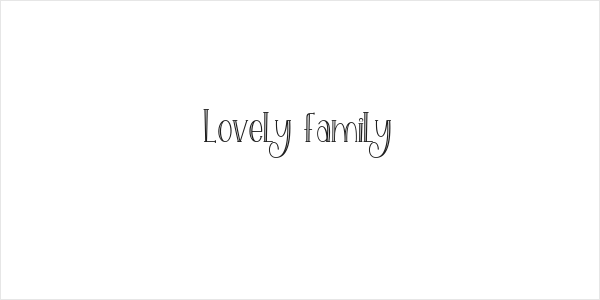 Lovely family Logo