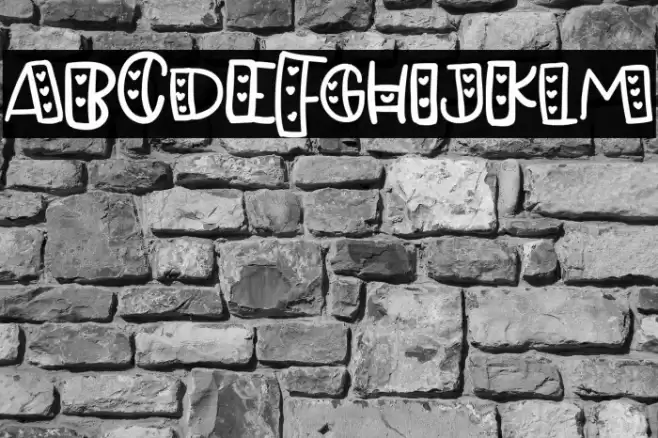 Lovely Font examples