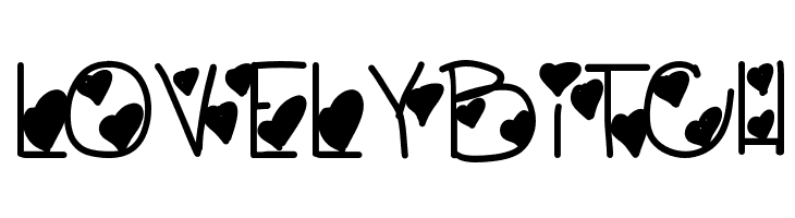 LovelyBitch  لخطوط تنزيل