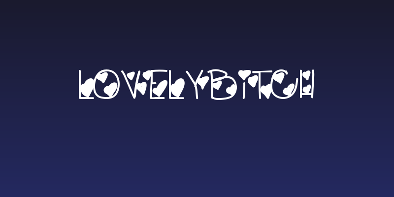LovelyBitch Social Header