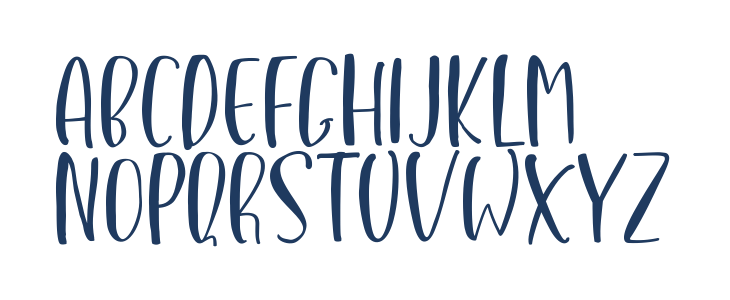 LovelyButteringSans Uppercase