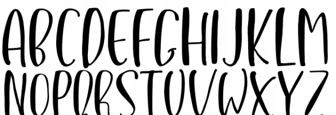 LovelyButteringSans Fuentes MINÚSCULAS