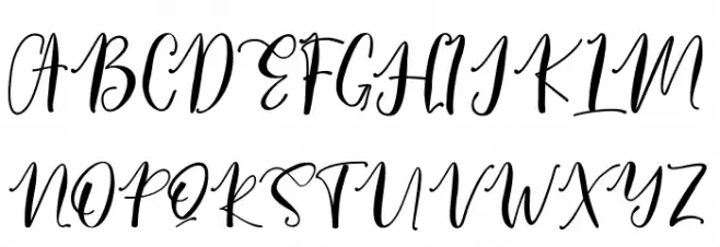 LovelyButteringScript Fuentes MAYÚSCULAS