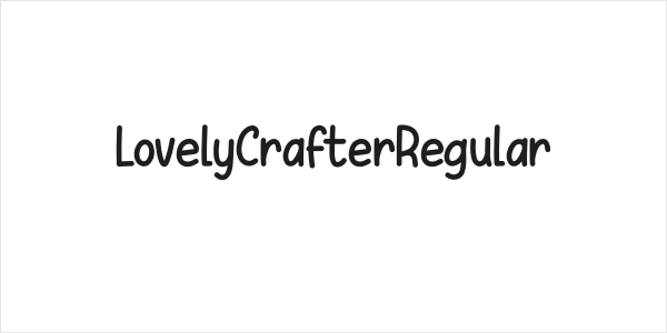 LovelyCrafterRegular Logo
