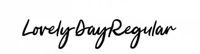 LovelyDayRegular  Fuentes Gratis Descargar