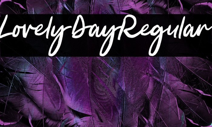 LovelyDayRegular Example 3