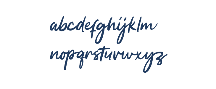 LovelyDayRegular Lowercase