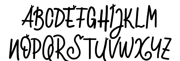 LovelyFREE Schriftart Groß