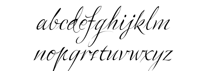 LovelyGraceBG Font LOWERCASE