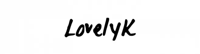 LovelyK  Fuentes Gratis Descargar