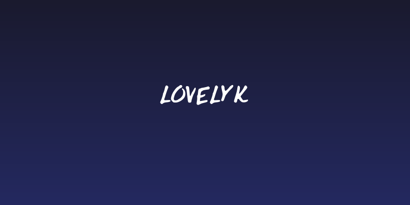 LovelyK Social Header