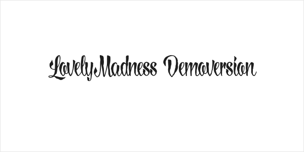 LovelyMadness_Demoversion Logo