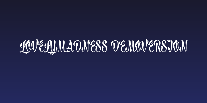 LovelyMadness_Demoversion Social Header