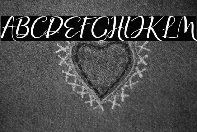 LovelyNatasya Font examples