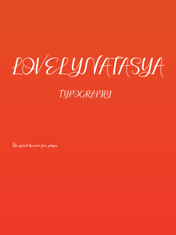 LovelyNatasya Poster